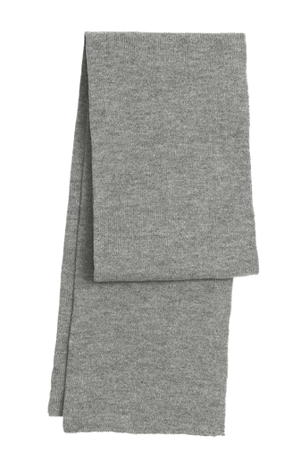 Port & Company Adult Unisex 100% Acrylic Knitted Scarf - Measures 72" x 9"